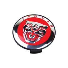 Load image into Gallery viewer, Image of Jaguar 59mm Red wheel centre cap hubs single piece