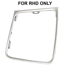 Load image into Gallery viewer, Unboxed image of VW DSG Gear Shift Trim Surround Silver