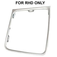 Load image into Gallery viewer, Unboxed image of VW DSG Gear Shift Trim Surround Silver