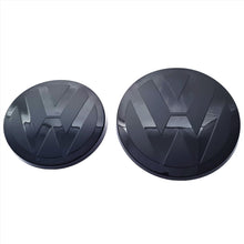 Load image into Gallery viewer, Image of VW Golf MK7.5 Front and rear badges unboxed