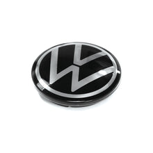 Load image into Gallery viewer, Image of Volkswagen VW New Style logo 65mm wheelcap centre hubs single