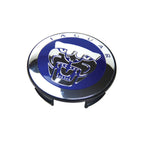 Image of singular Jaguar 59mm black wheel centre cap hubs
