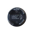 Rear view of Mini Cooper S wheel centre cap on a white background