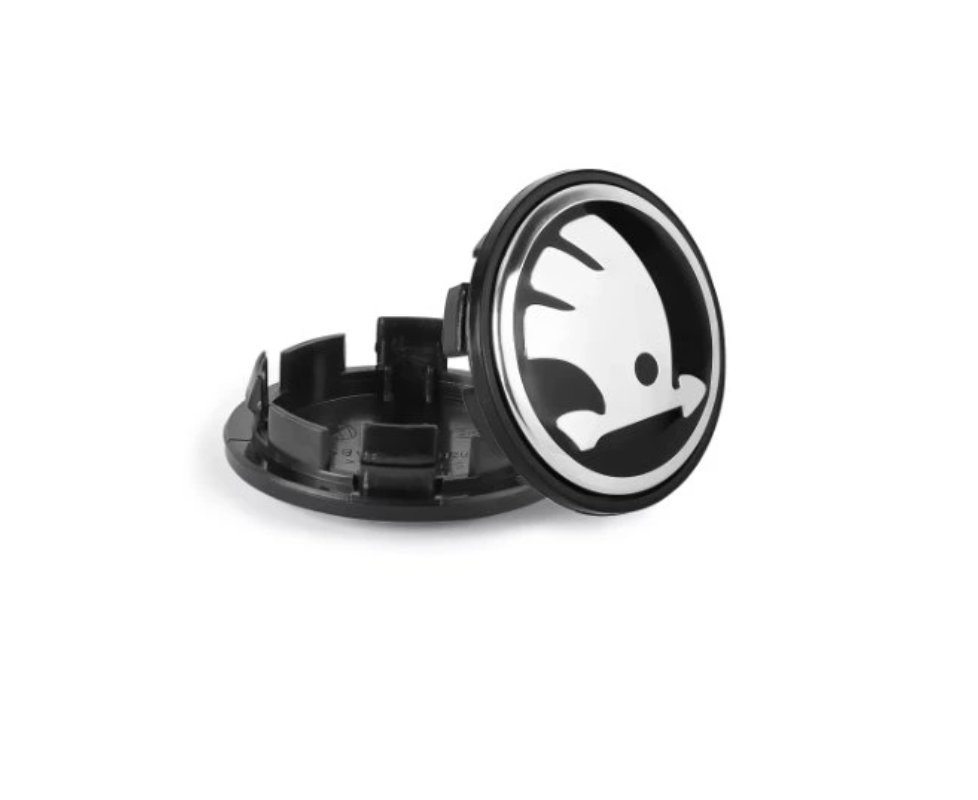 Single Skoda Wheel Centre Hub Cap Unboxed