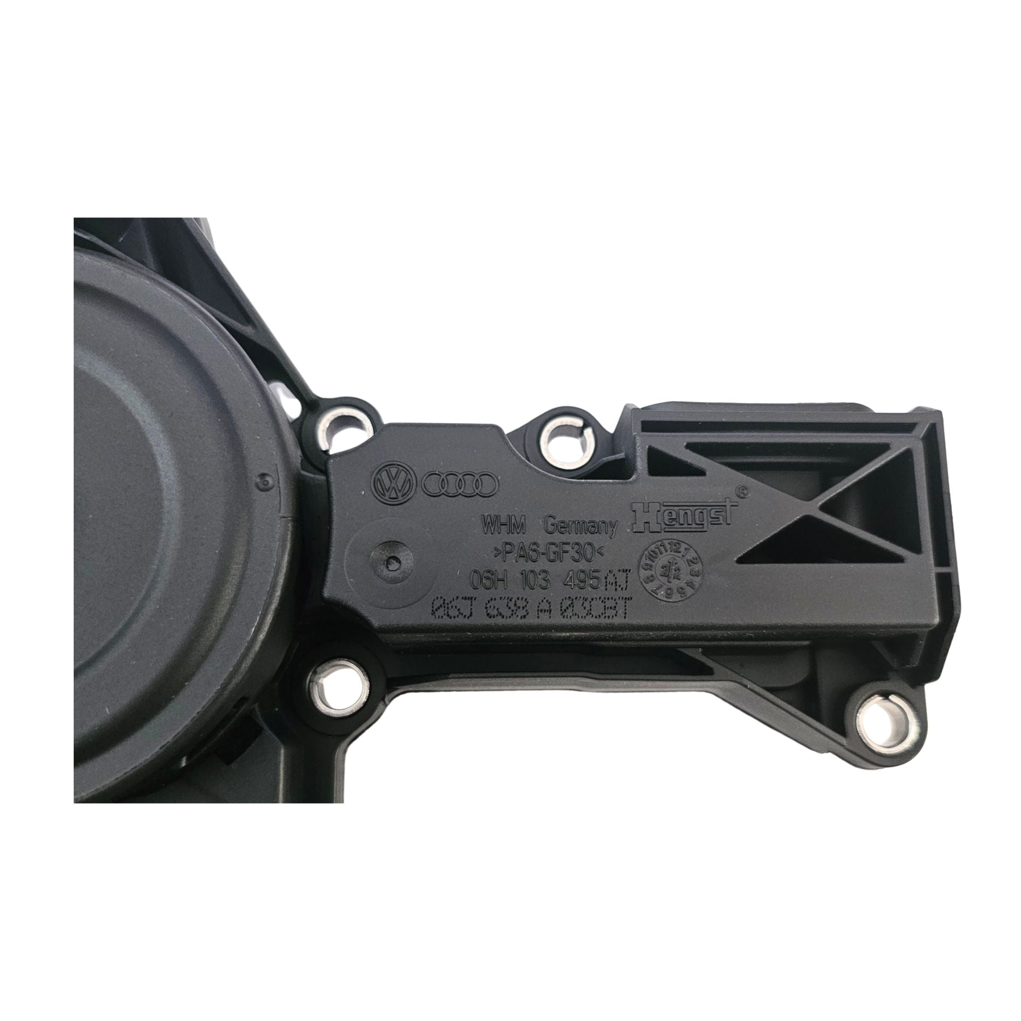EA888 Gen1&2 PCV Oil Separator 06H103495AJ VW Audi Engine Crankcase Ventilation Valve on a white background
