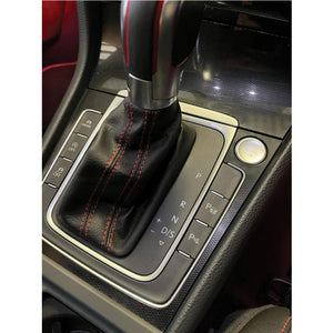  Image of fitted VW DSG Gear Shift Trim Surround Silver