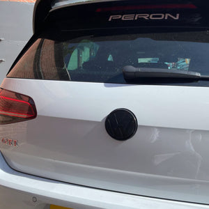 Image of VW Golf MK7.5 Rear Black Badge Fitted