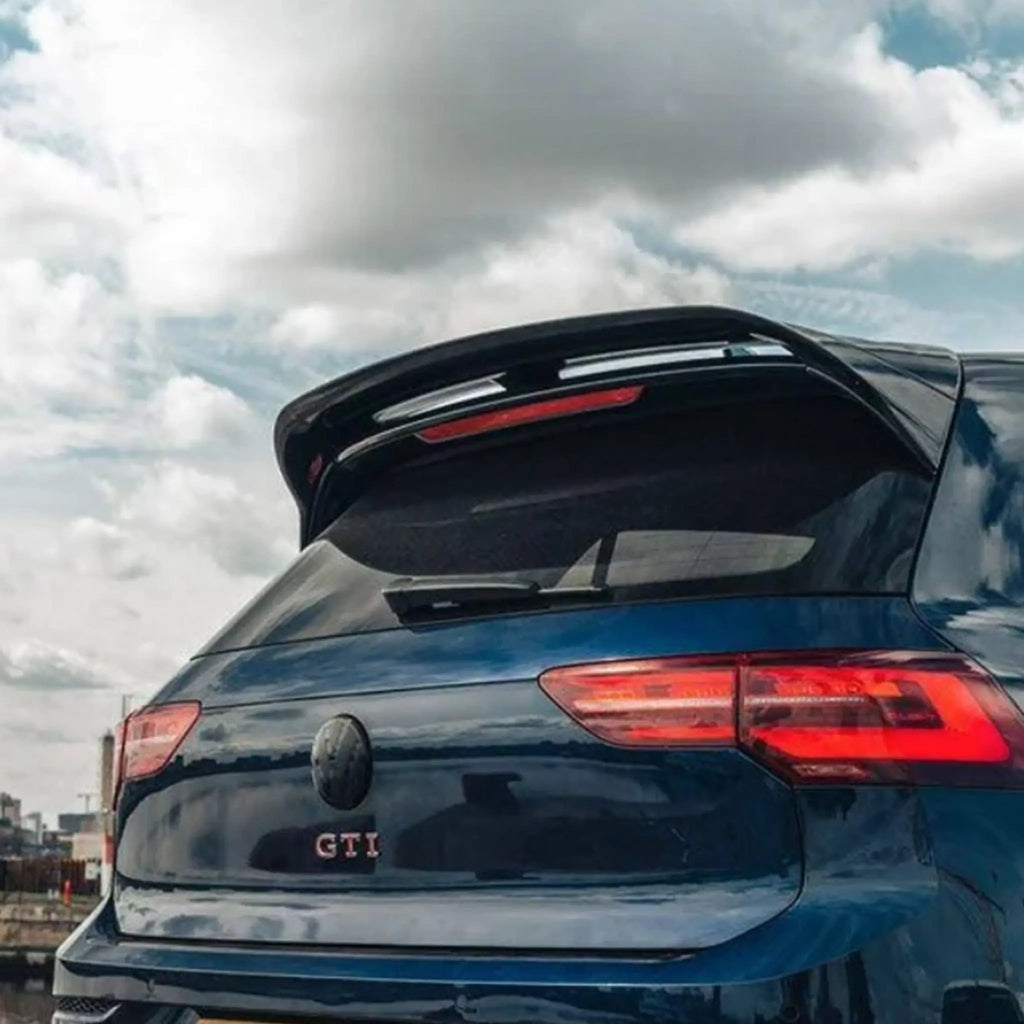 VW MK8 GTI & Golf R Gloss Black Tinted Badge SET - Front & Rear FKNPerformance