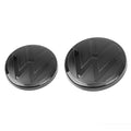 VW MK8 GTI & Golf R Gloss Black Tinted Badge SET - Front & Rear FKNPerformance