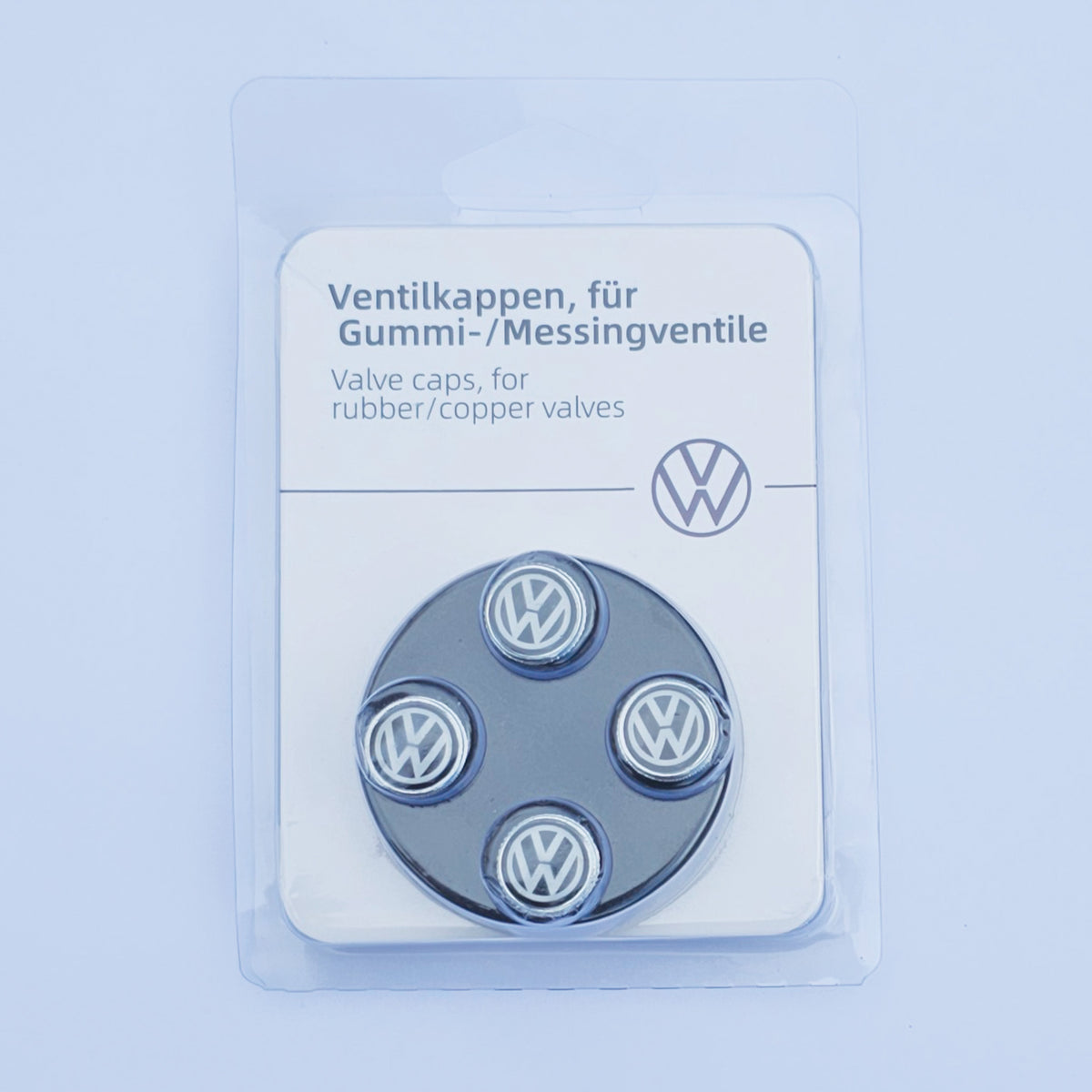 VW Volkswagen Emblem Valve Stem Caps Black – FKNPerformance