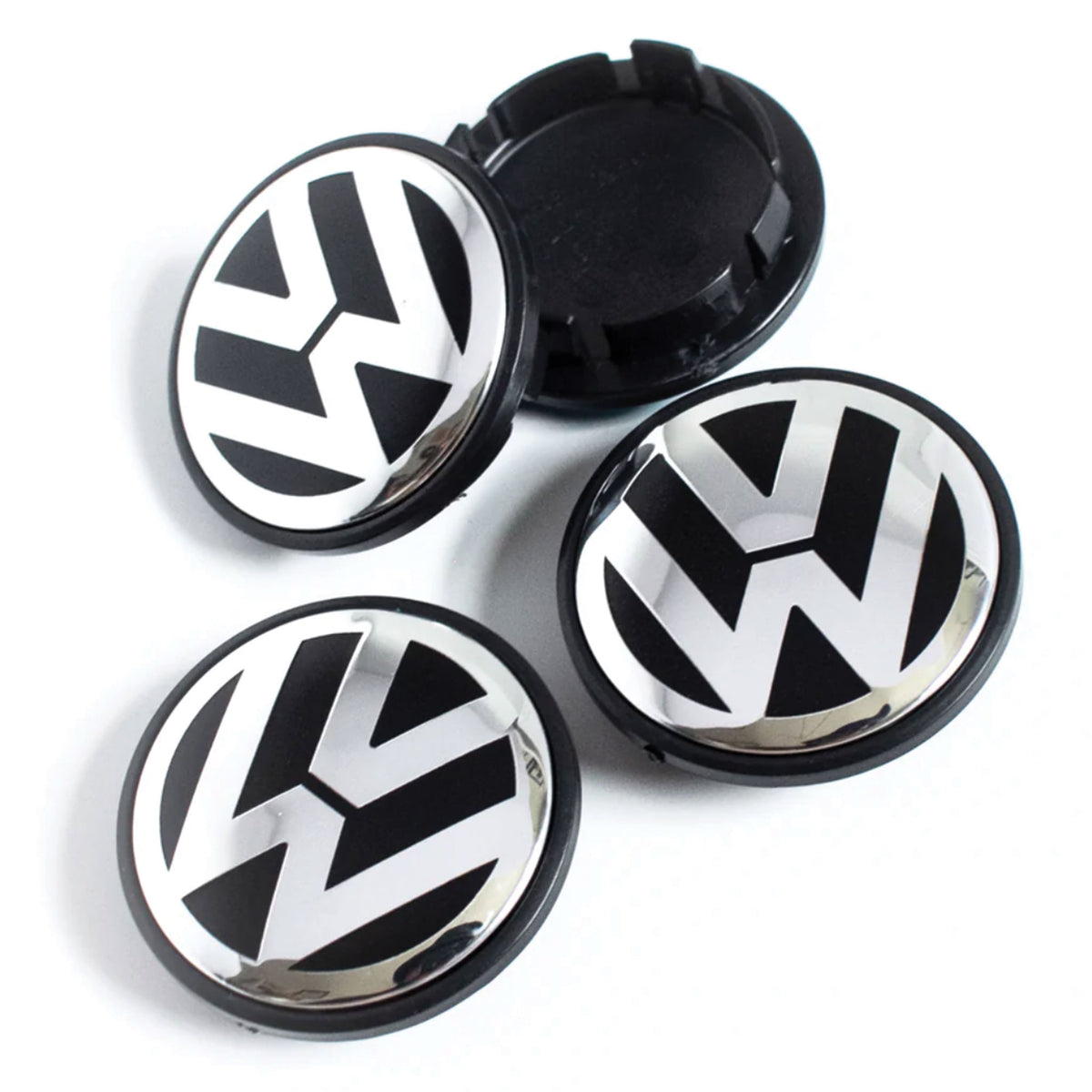 Volkswagen VW Logo 70mm Touareg Wheel Centre Caps 4pc Set – FKNPerformance