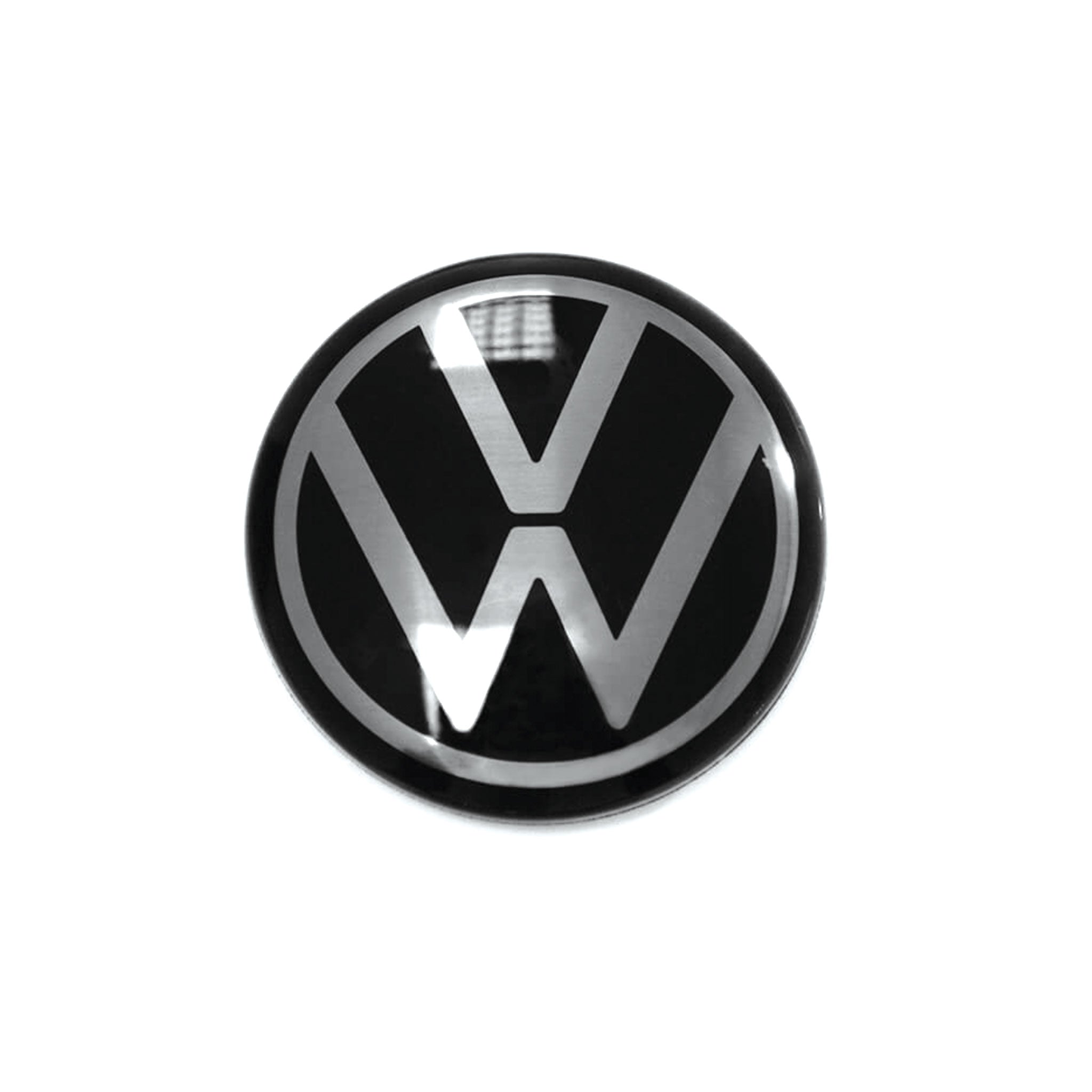 Image of Volkswagen VW New Style logo 65mm wheelcap centre hubs single front