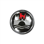 Single VW Wolfsburg logo 65mm wheel centre cap hub 