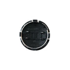 Audi 61mm black wheel centre cap showing part number 4M0601170163 on a white background