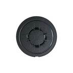 Rear Side of Fiat 500 Wheel Centre Cap 133mm 68078419AC on a white background