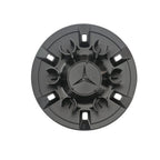 Rear view of Mercedes Sprinter 2006-2018 Wheel Centre Cap 9064010025 on a white background