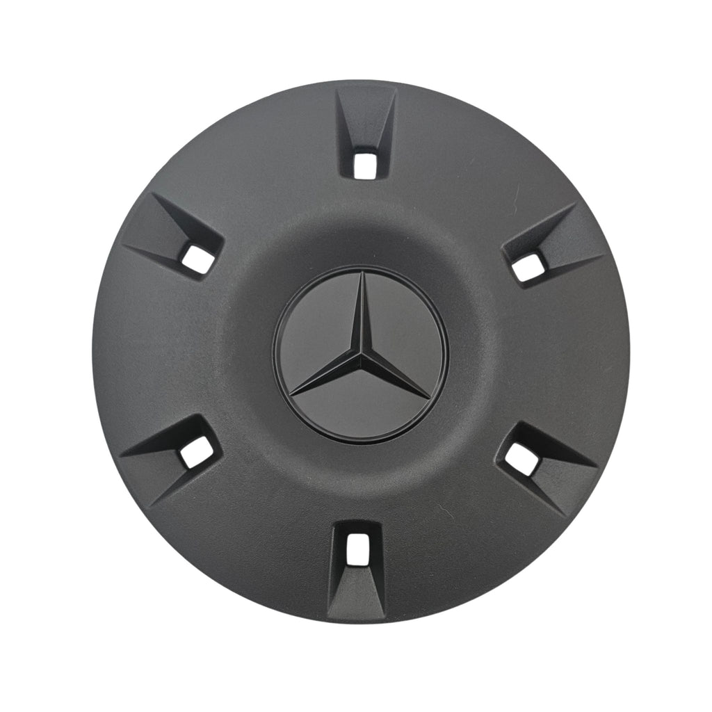 Single Mercedes Sprinter W906 Wheel Centre Hub Cap 9064010025 on a white background