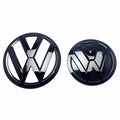Image of Mk7 Volkswagen golf black badges front and back