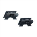 VW Golf R Black Gloss & Matte 'R' Badges Set Volkswagen MK6 MK7 Mk7.5 FKNPerformance